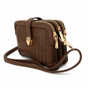 Torba pletenica braon 25953
