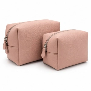 Neseser ručni puder roze set 2-1 25226