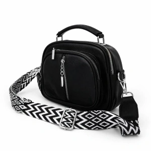Torba 1 zip crna 25833