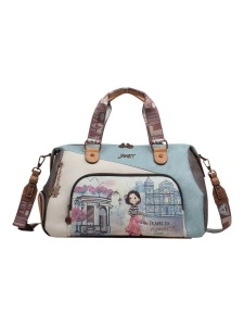 TAŠNA DAMSKA JANET FLOWERY CITY J-017B