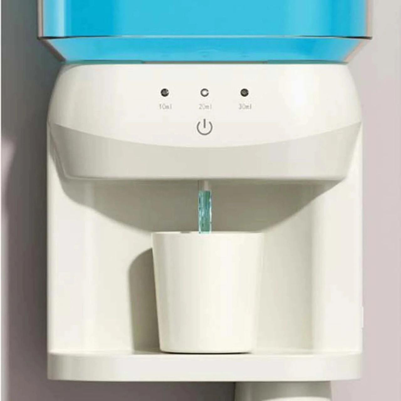 Dozator automat apa de gura cu pahar si 3 niveluri dozare, dispenser pentru baie 4
