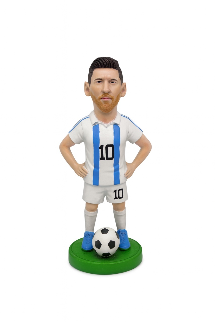 Figurina Ceramica Fotbalist , 17 cm, Model Colectie, Detalii Realiste