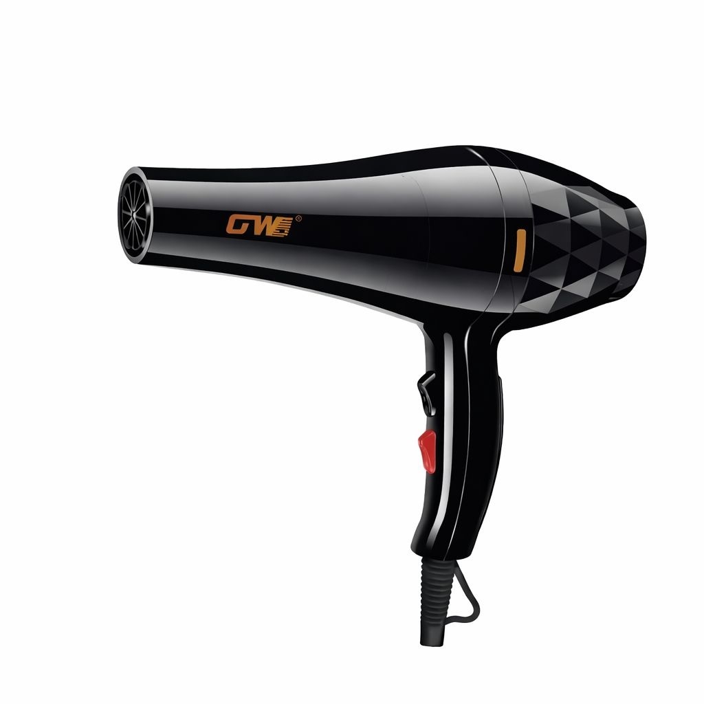 Uscător profesional de păr GW-6659, 6800W, Negru 2