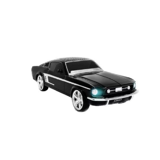 Boxa portabila Bluetooth in forma de masina clasica neagra cu radio FM USB SD AUX 5