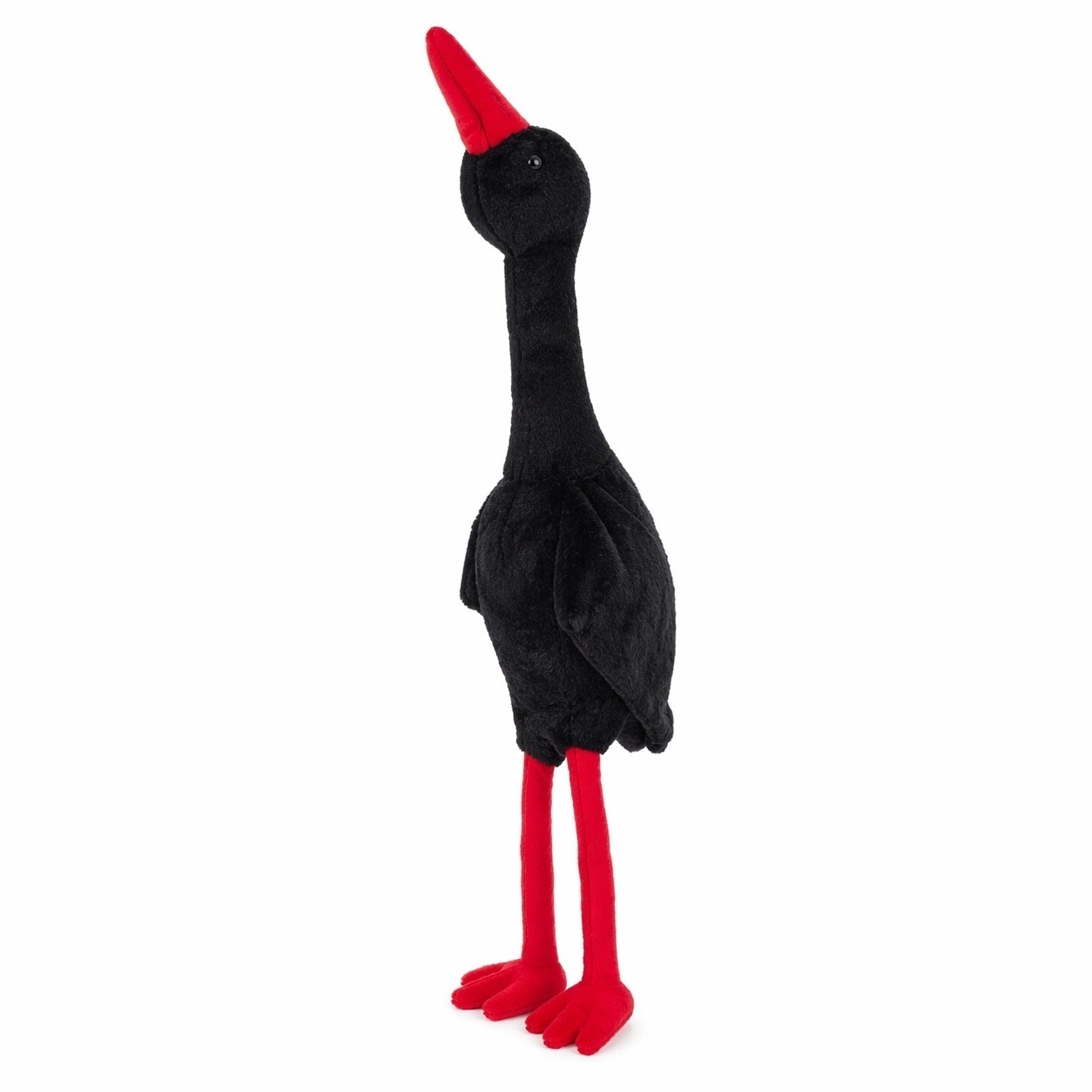 Gâscă de pluș neagră 110 cm – jucărie moale și decorativă 2