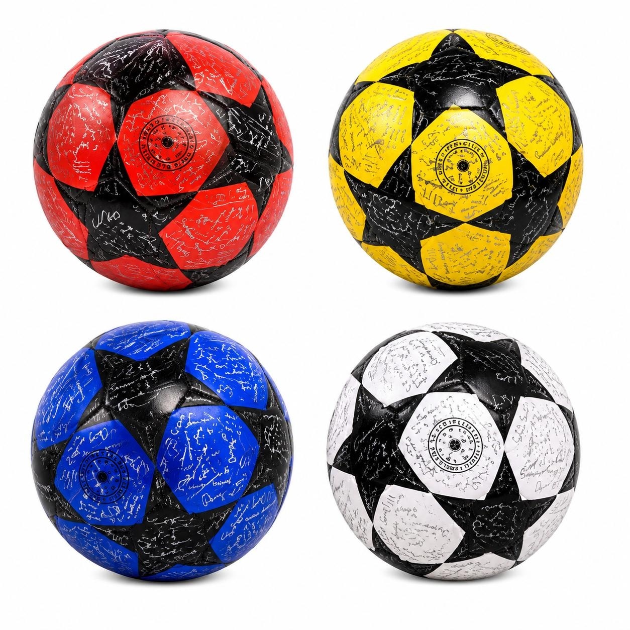 Minge Fotbal Nr. 5 Colorată pentru Copii și Antrenament - Material Durabil și Rezistent la Apă
