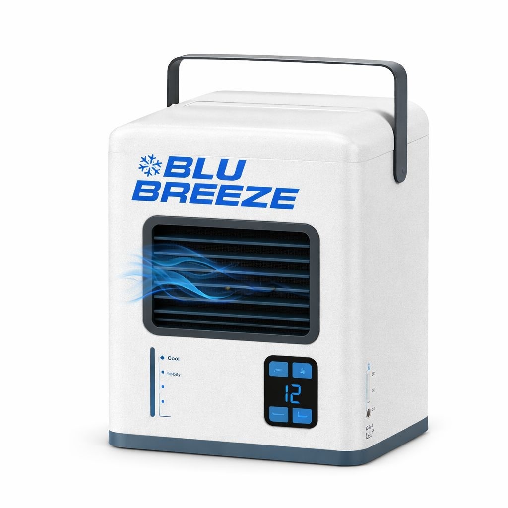 Aer conditionat portabil mini cu racire si umidificare aer, alimentare USB 3