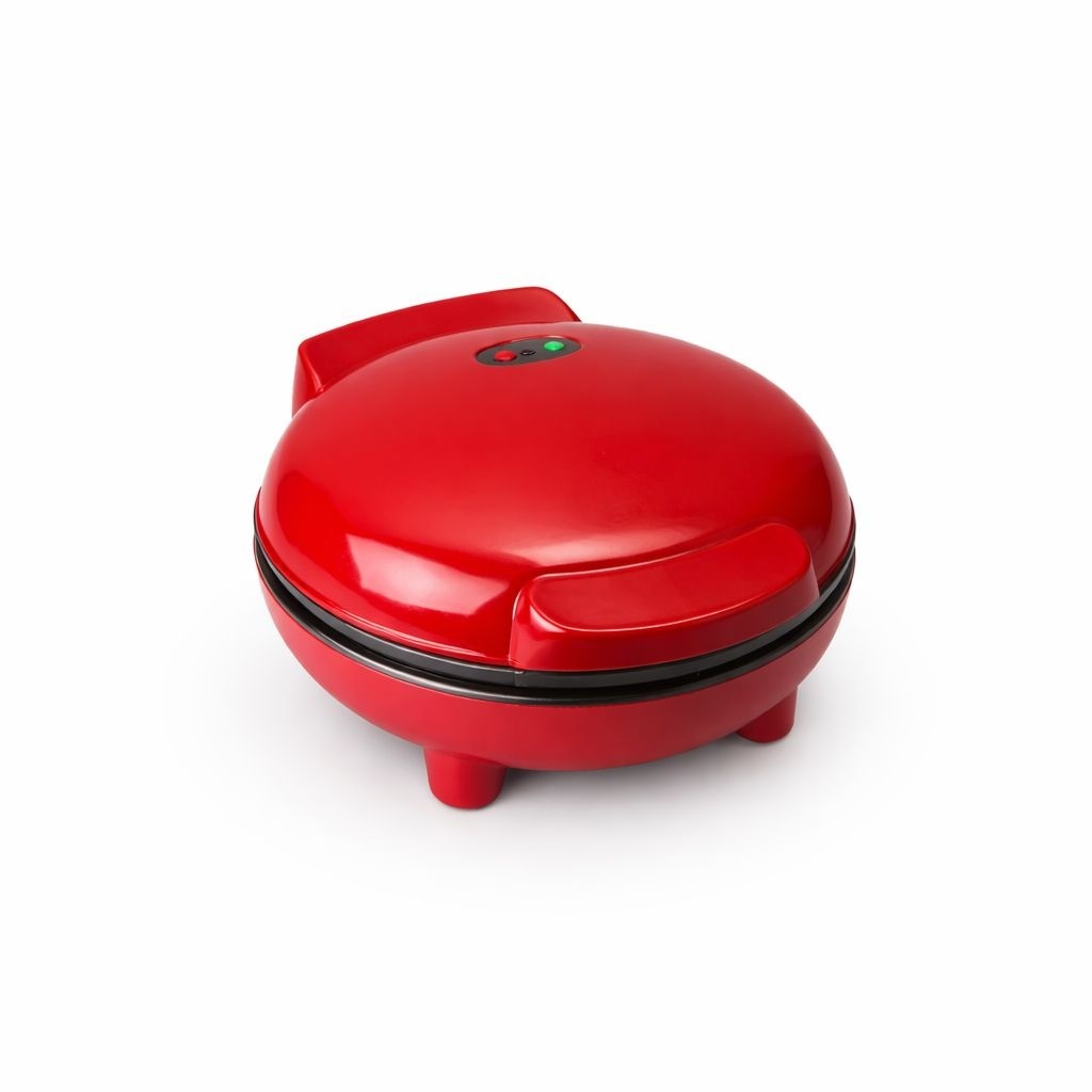 Aparat pentru preparat mini gogoși SX-717, plastic, compact, culoare roșu