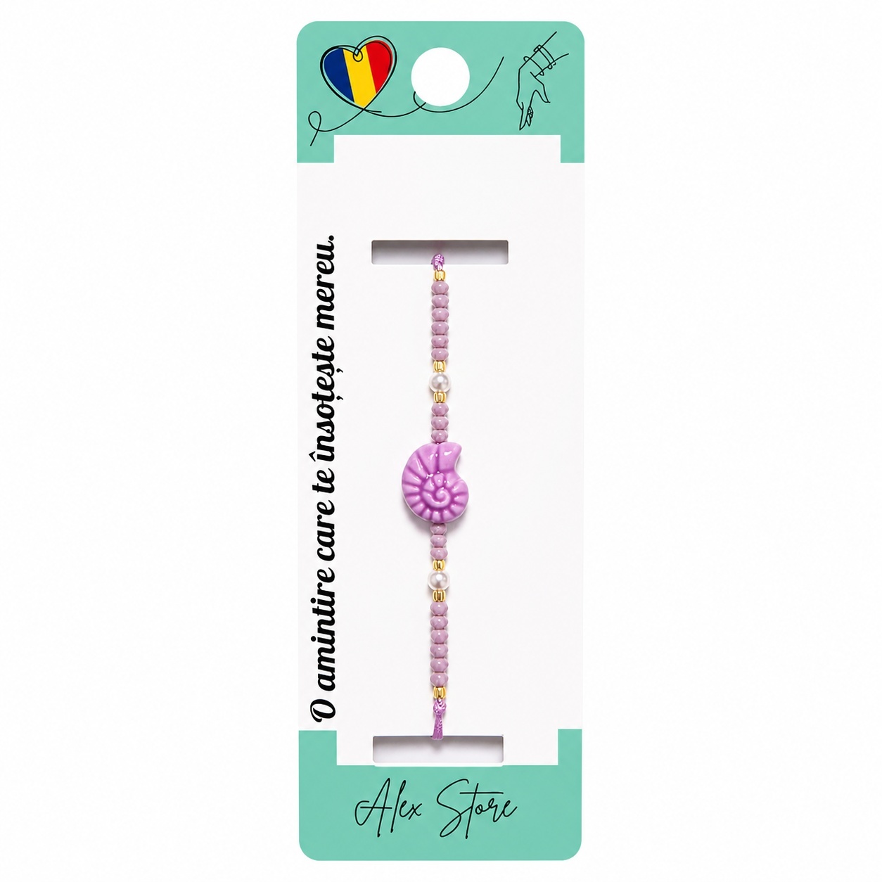 Set 12 Brățări cu Scoică, Reglabile, Multicolore, cu Mărgele Decorative , Diverse culori 2