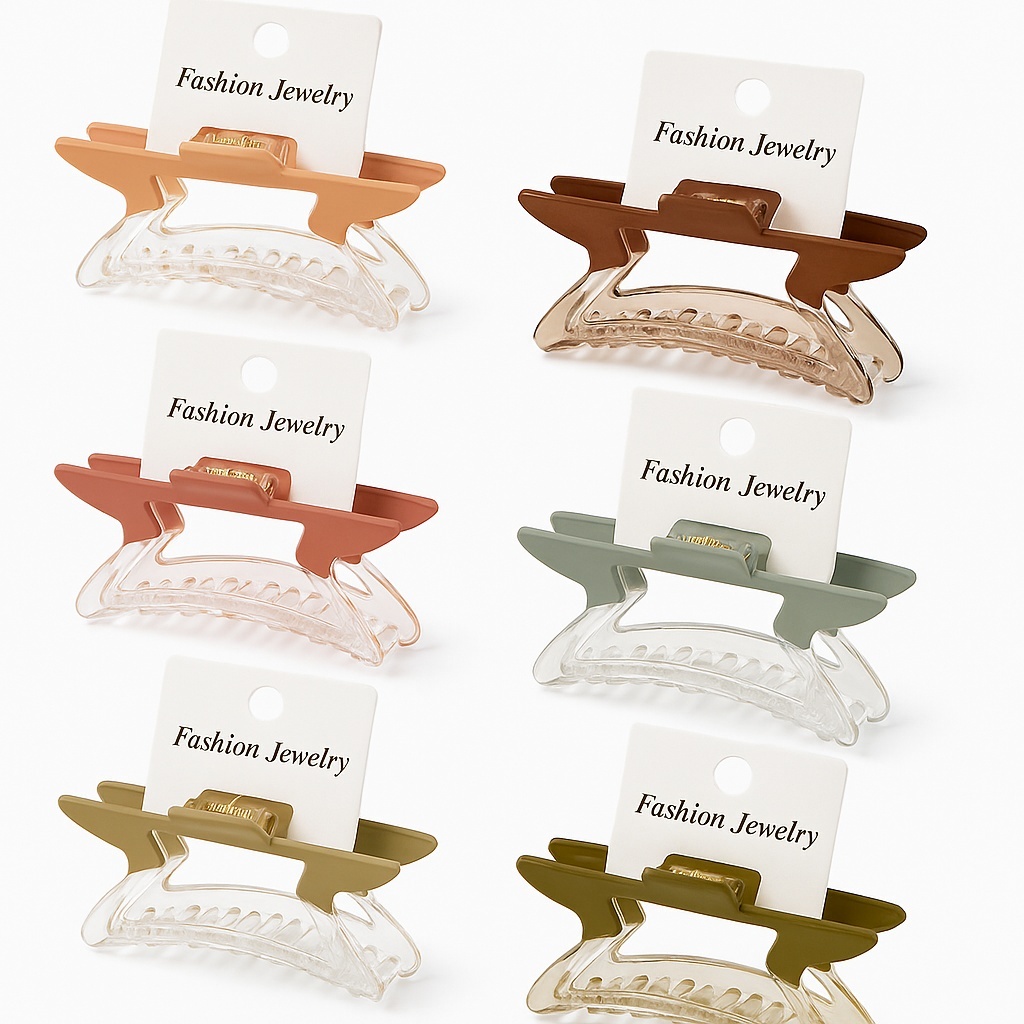 Set 12 Cleme Par 10cm Culori Naturale , Accesorii Rezistente cu Design Modern 2