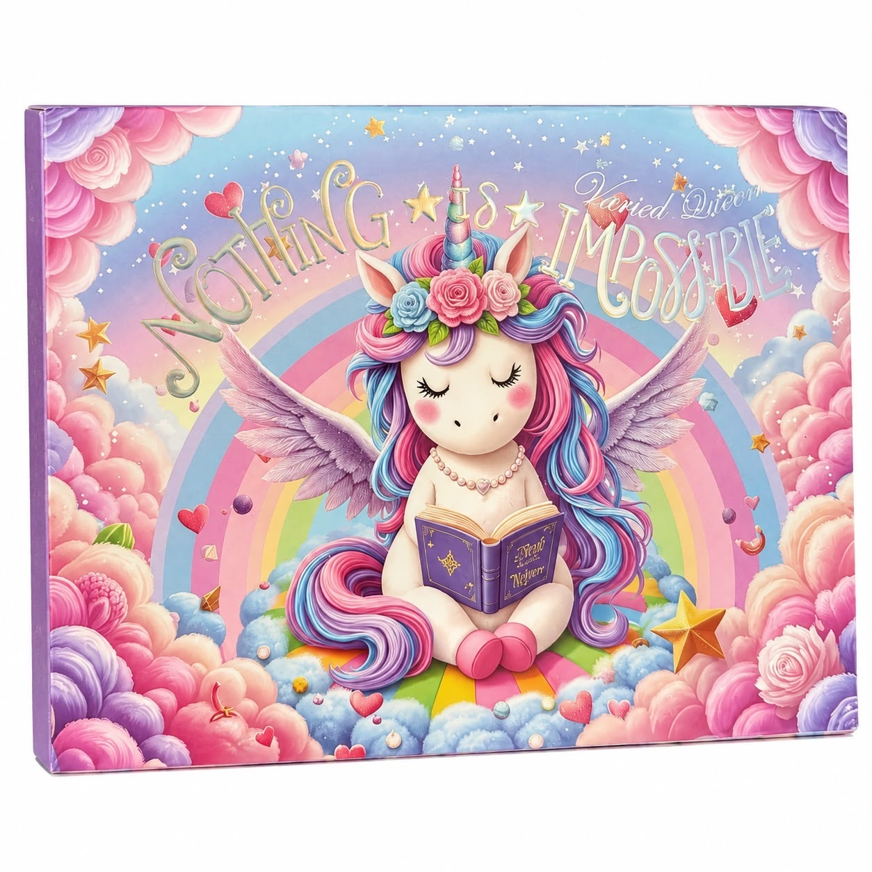 Trusă de Machiaj pentru Copii Unicorn cu Oglindă – Set Beauty Magic, 3+ Ani 2