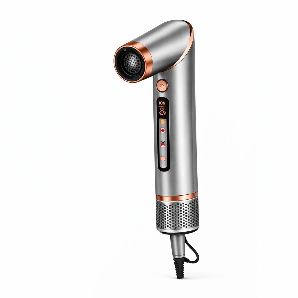 Aparat profesional premium de coafat părul 8 în 1 cu tehnologie ionică, argintiu 5