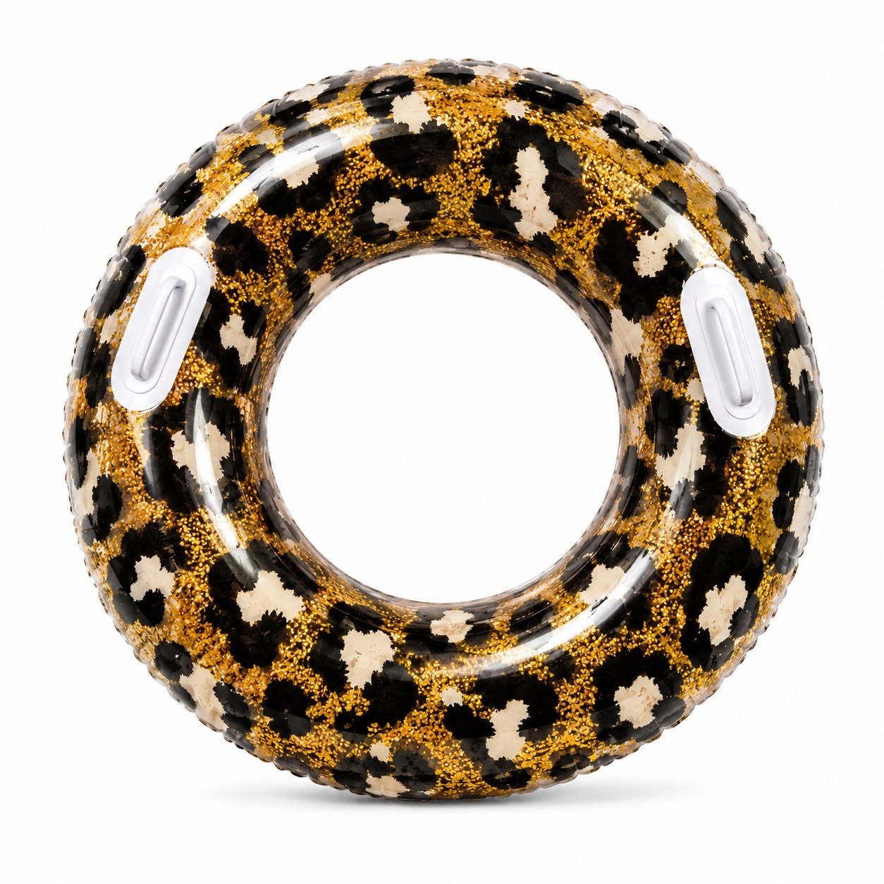 Colac Gonflabil Leopard 120 cm – Colac de Înot cu Model Animal Print pentru Piscină și Plajă 3