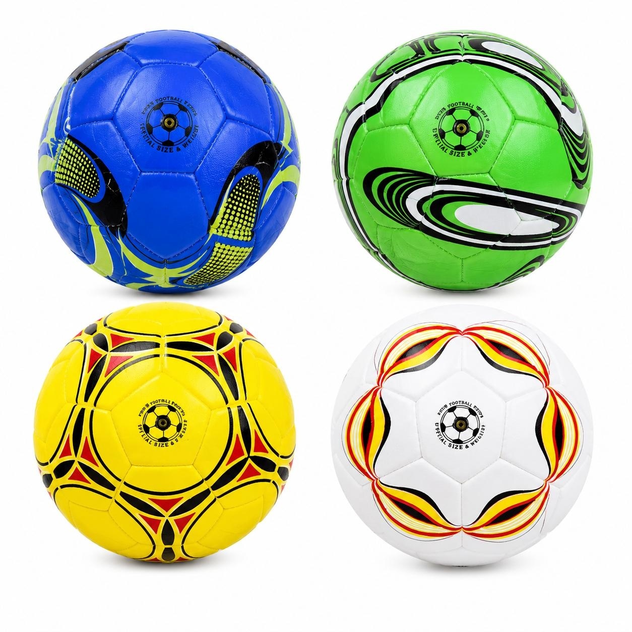 Minge de Fotbal pentru Copii și Antrenament - Design Colorat, Rezistentă și Ușoară