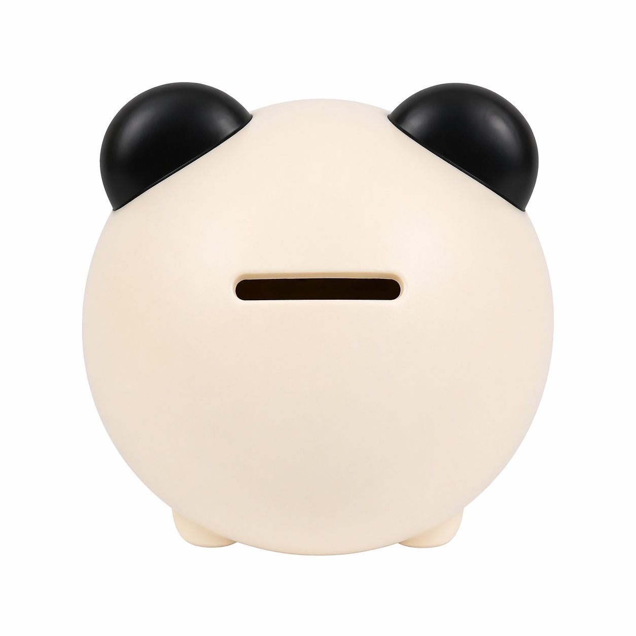 Pușculiță alba cu ceas, 12 cm, din plastic 3