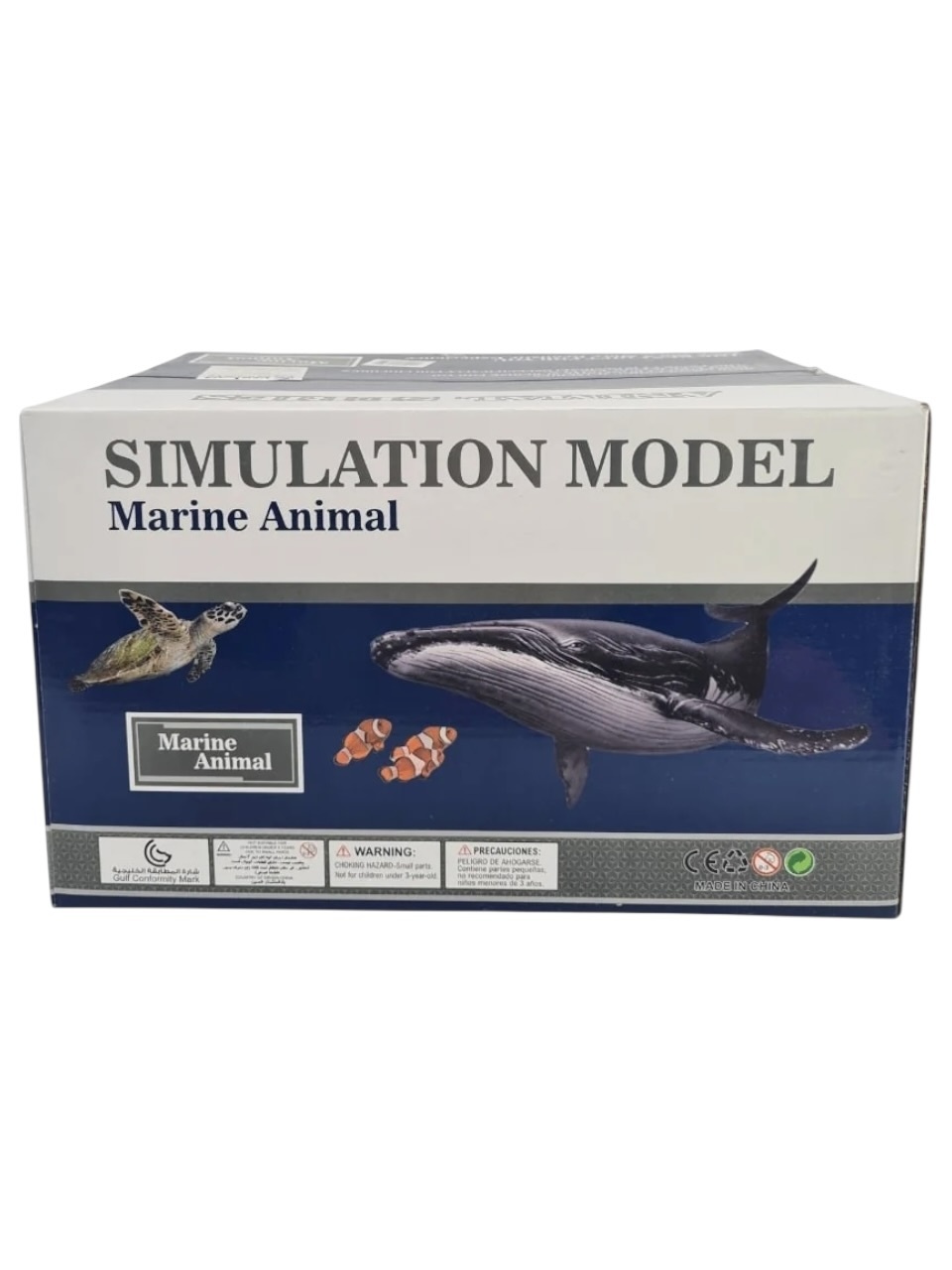 Set 12 figurine animale marine mari realistice din plastic, colectie ocean, 33x20 cm 5