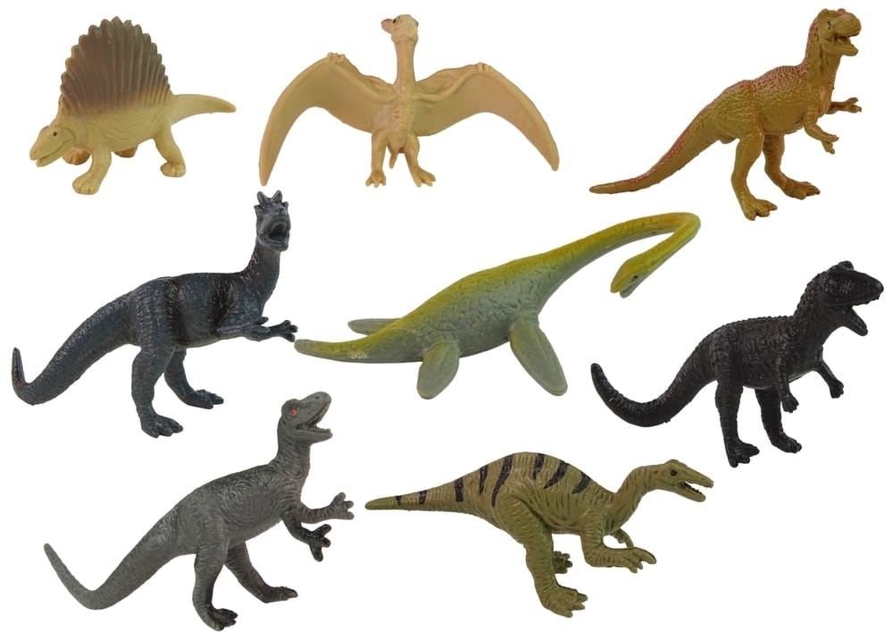 Set figurine dinozauri in pahar cu capac figurina, 12 piese, jucarie copii 2