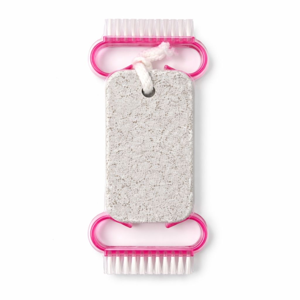 Set piatra ponce cu 2 periute pentru curatarea picioarelor, exfoliere si ingrijire talpi 4