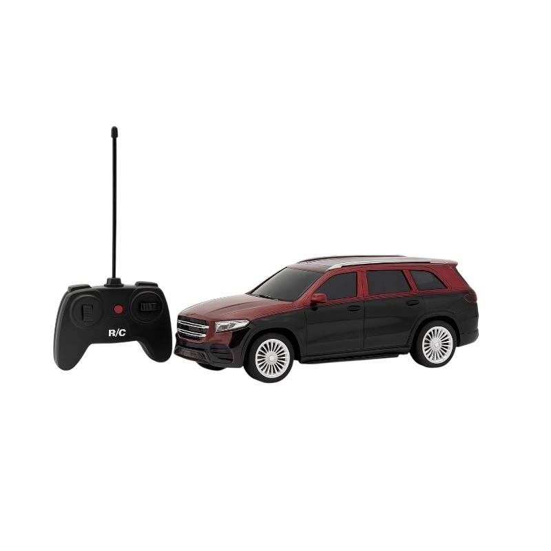 Masina cu radiocomanda 1:16, model break SUV visiniu, 31x11 cm, jucarie pentru copii