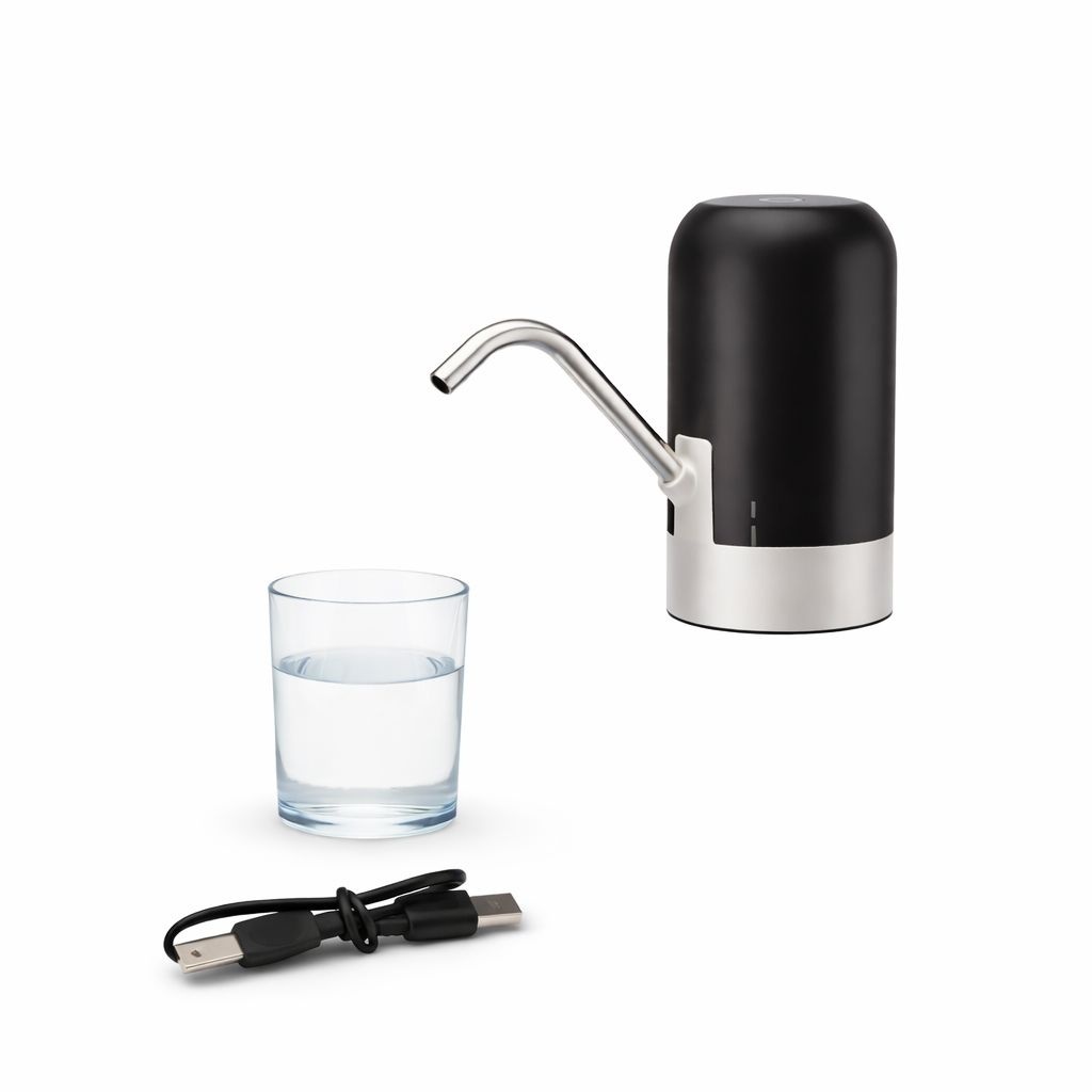 Pompa electrica apa pentru bidon, dispenser apa USB reincarcabil, montare rapida 2