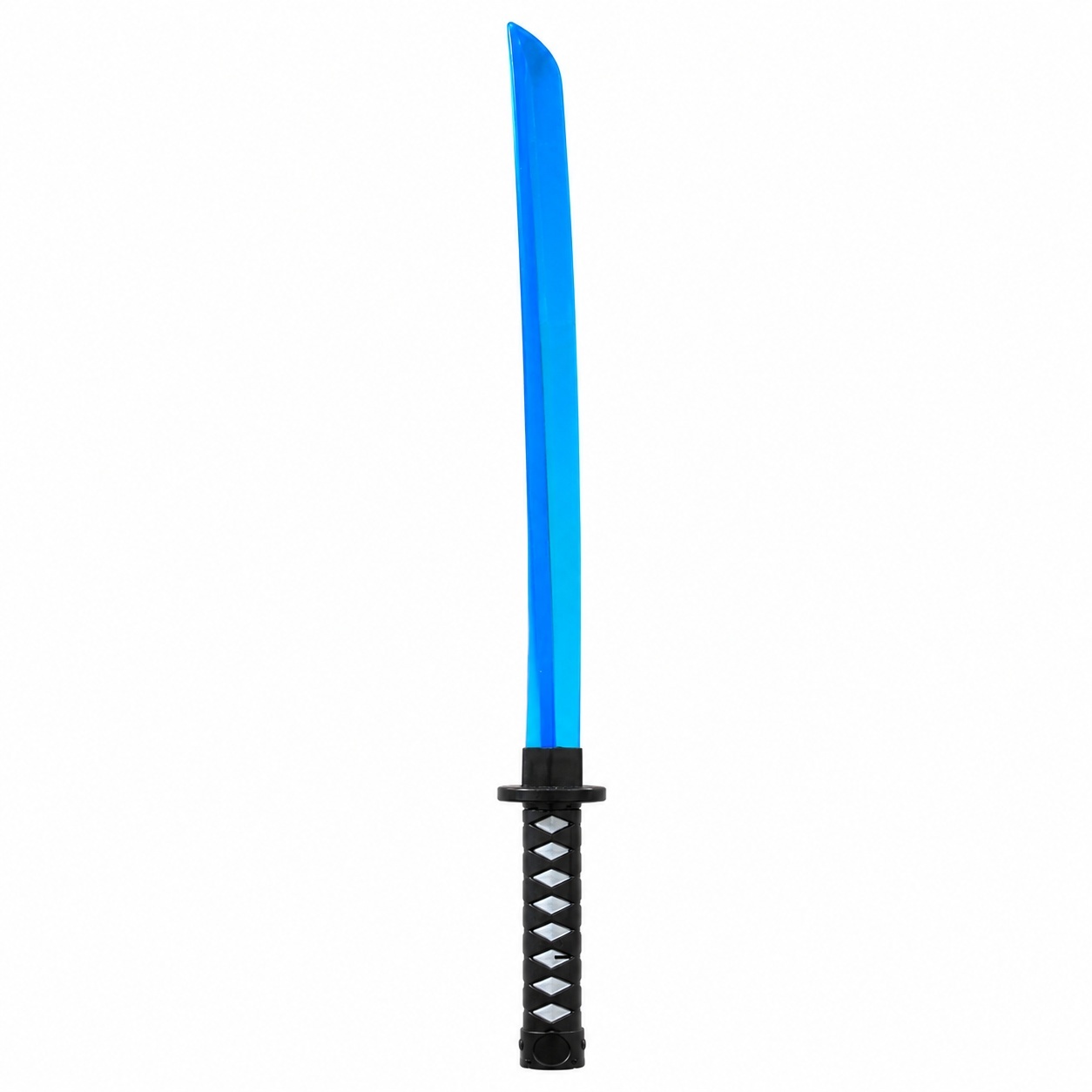 Sabie albastră cu teacă și lumini LED, 67 cm – sabie de jucărie din plastic pentru copii 2
