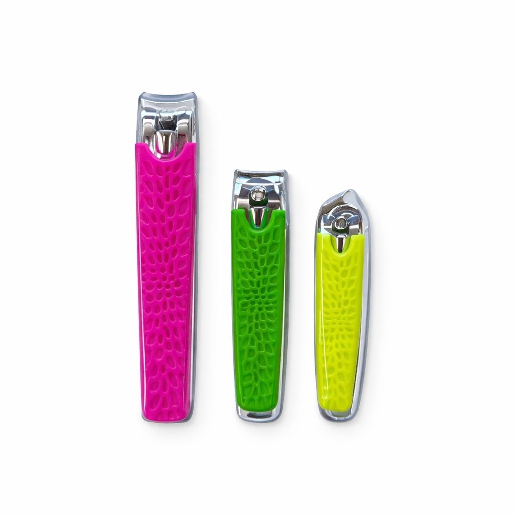 Set cu 3 Unghiere Profesionale ZHANMEI Nail Clipper Trio, Otel Inoxidabil 2