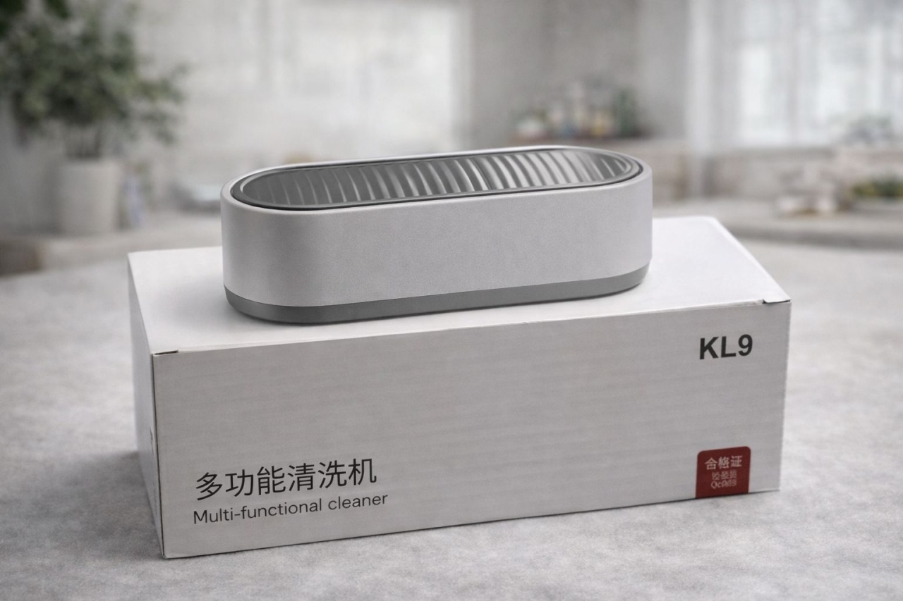 Aparat curatare ultrasonic multifunctional KL9 pentru bijuterii, ochelari si ceasuri