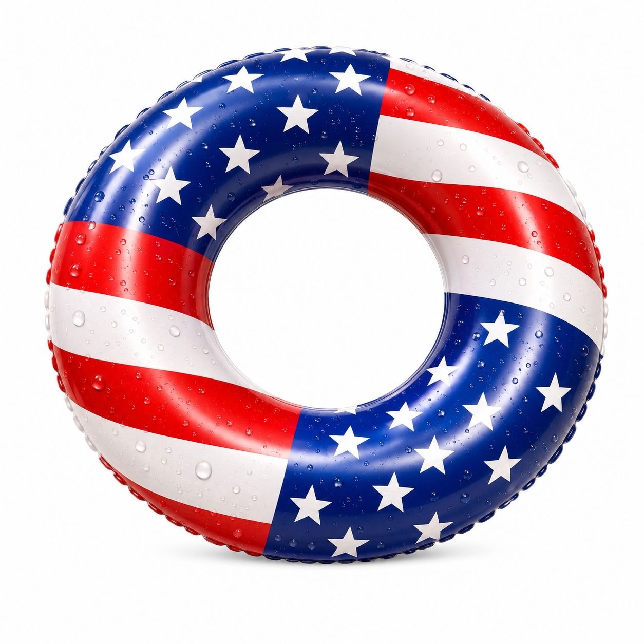Colac Gonflabil 90 cm Model Steag – Colac Gonflabil Extra Gros pentru Piscină și Plajă