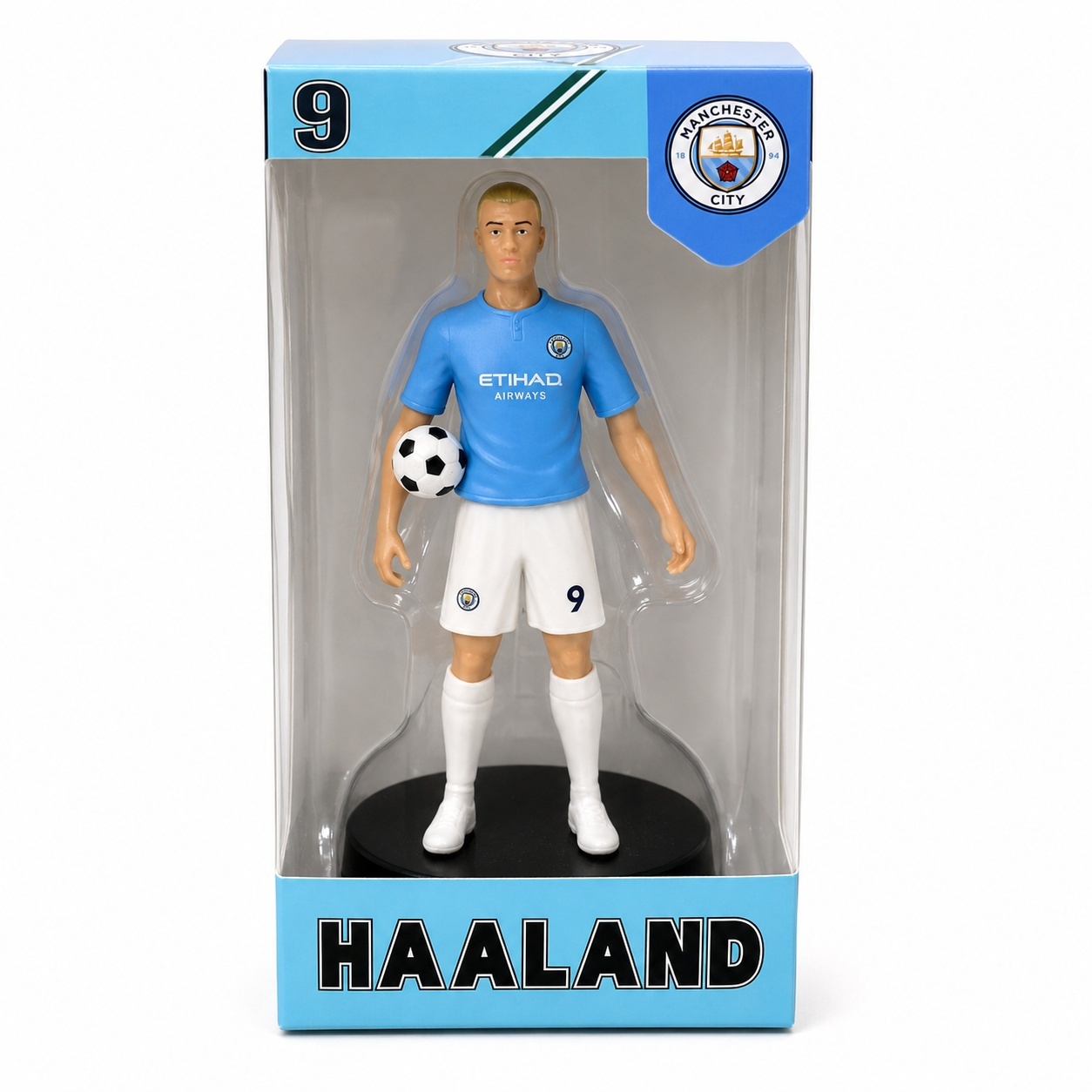 Figurina Fotbalist cu Minge in Cutie, Model Sportiv , Jucarie pentru Copii 2