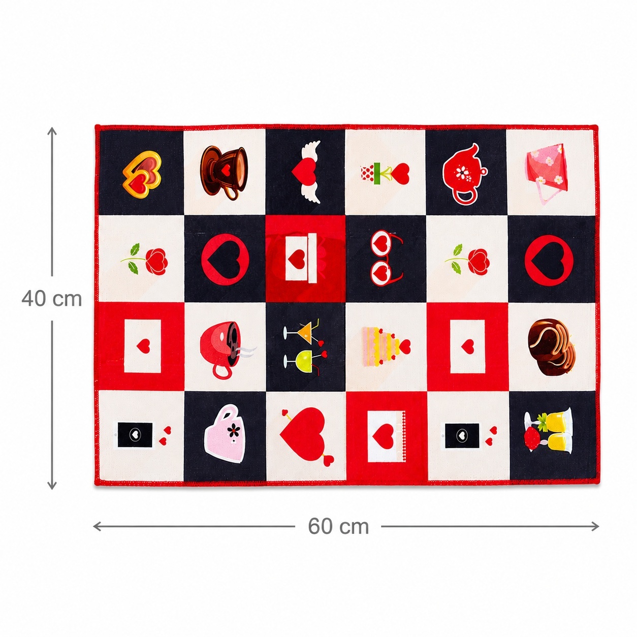 Set 12 Prosoape de Bucătărie 40x60 cm – Modele Diverse , Poliester cu Bumbac, Absorbante 2