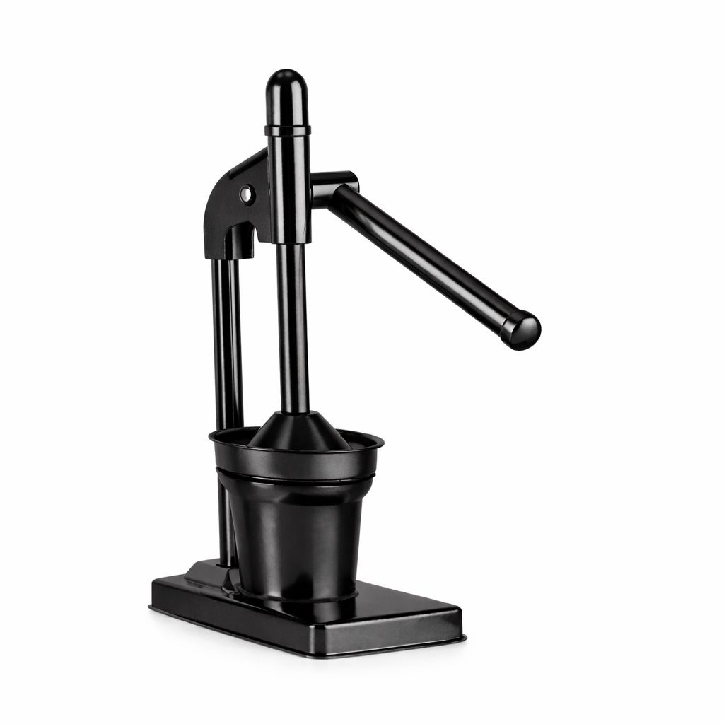 Storcător manual pentru citrice din aluminiu, argintiu