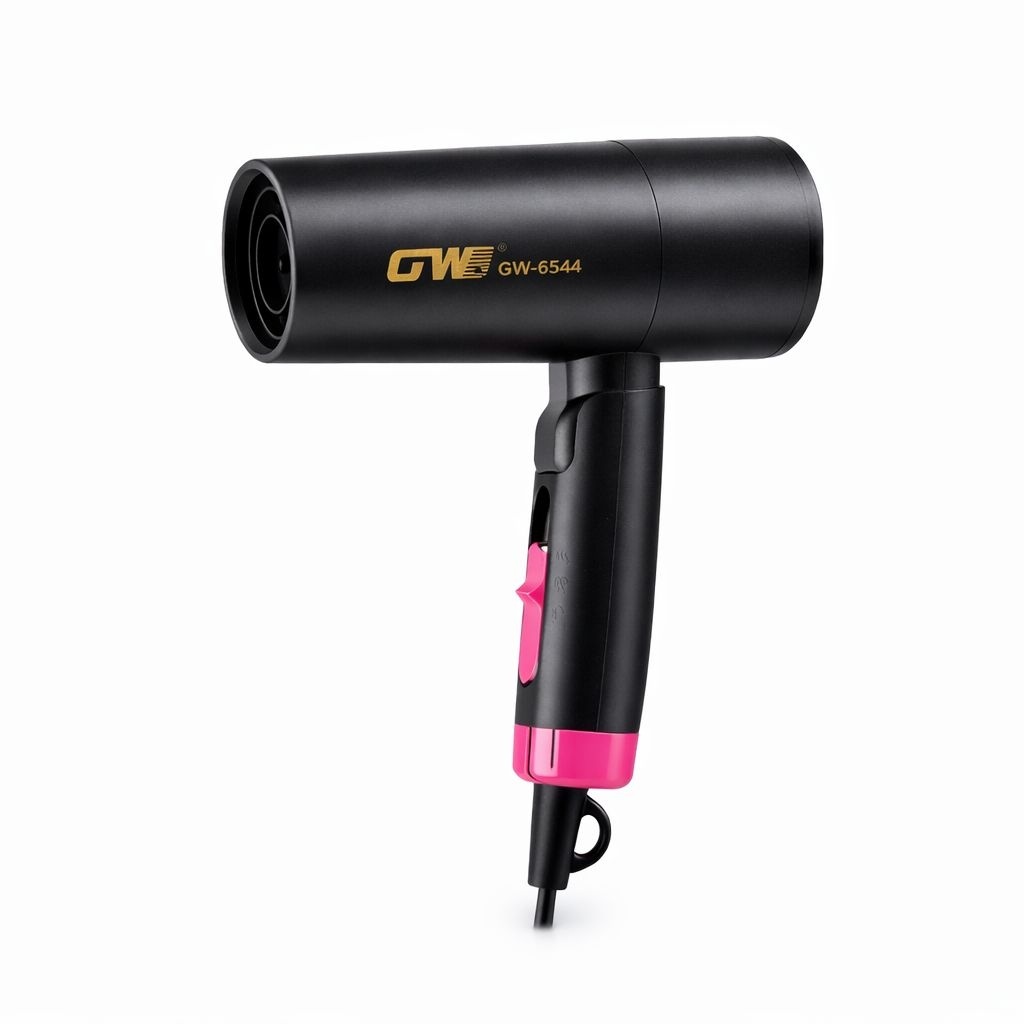 Uscător de păr GW-6544 profesional, 1200W, compact și eficient, Negru 2