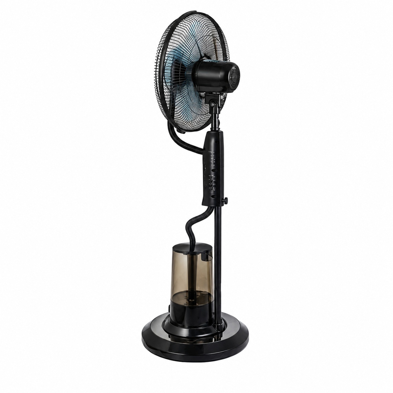 Ventilator cu Umidificator și Funcție de Răcire, Negru, 60 x 25.5 x 46 cm, 3 Viteze, 3 Lame, 220V 5