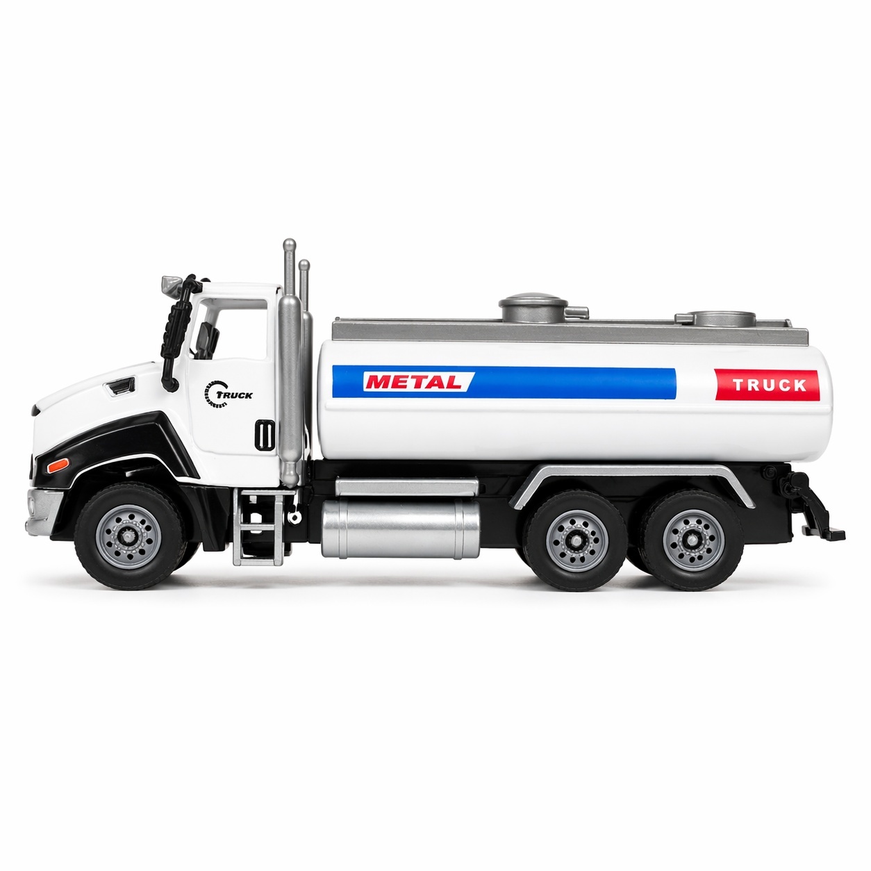 Camion cisterna alb 26.5x11 cm jucarie copii plastic 3