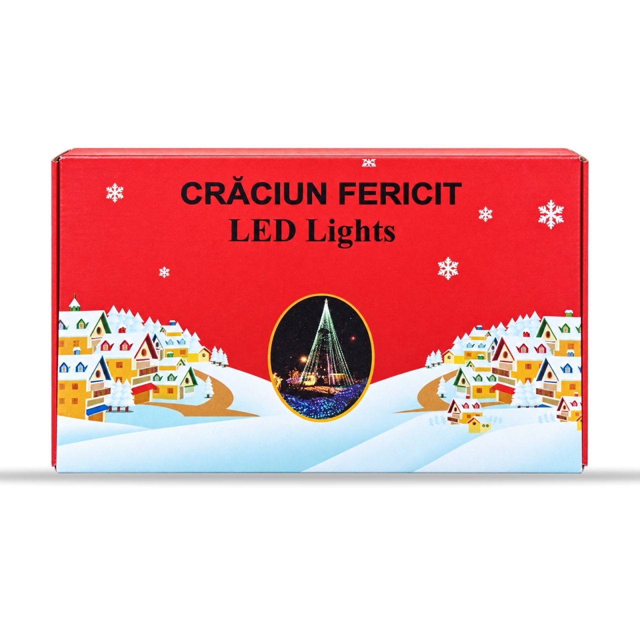 Instalatie luminoasa tip turturi cu LED, 7.7m