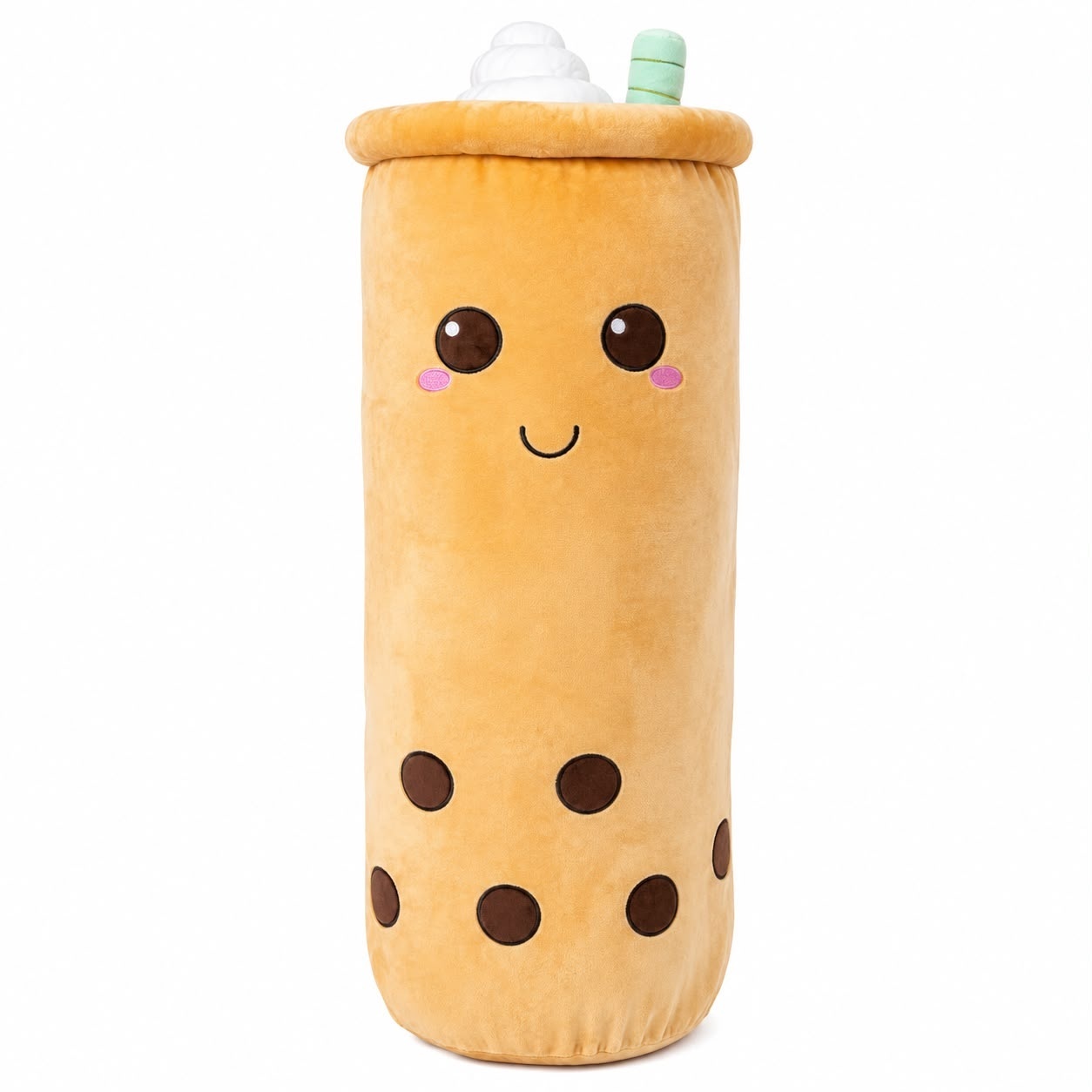 Jucărie de Pluș Bubble Tea Maro, 80 cm, Pernă Plus Gigantă, Moale și Pufoasă, Cadou pentru Copii 2