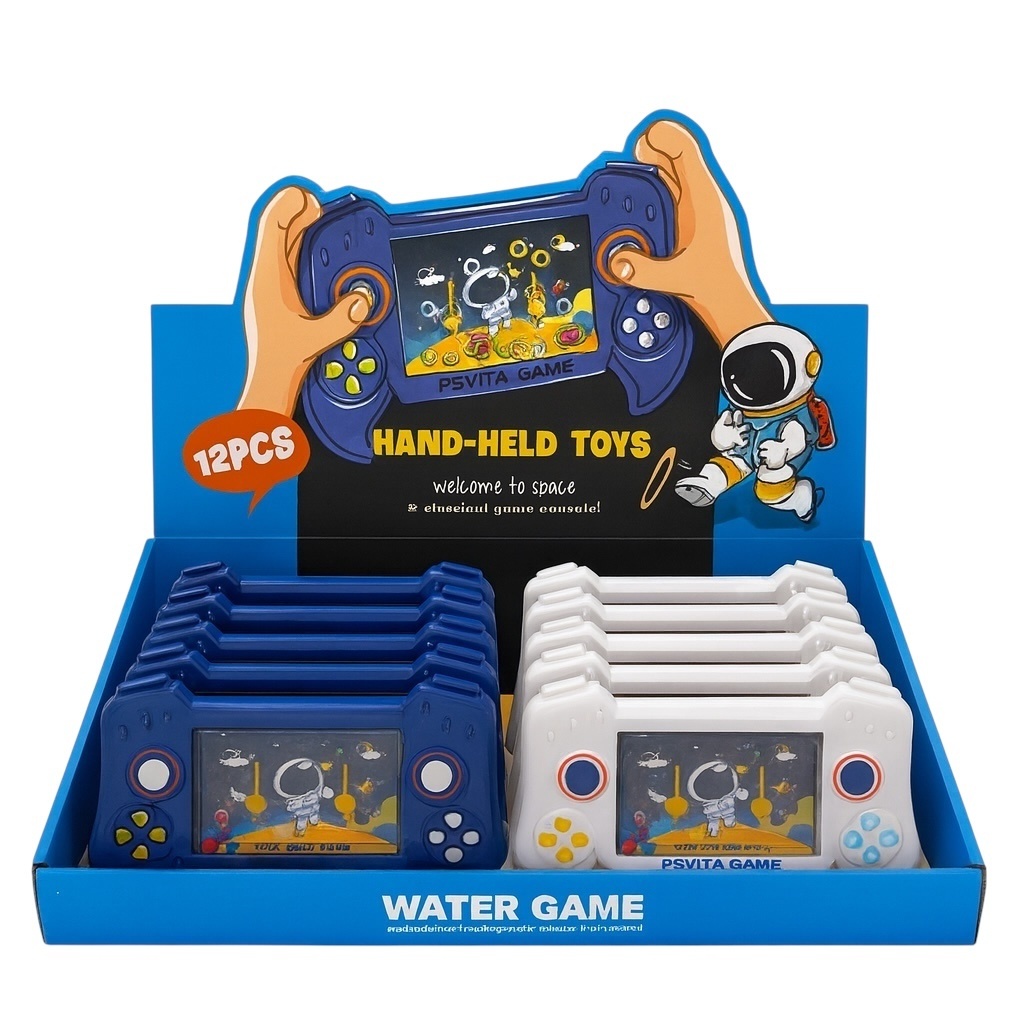Set 12 Console cu Apa pentru Copii , Joc Handheld Space Theme 2