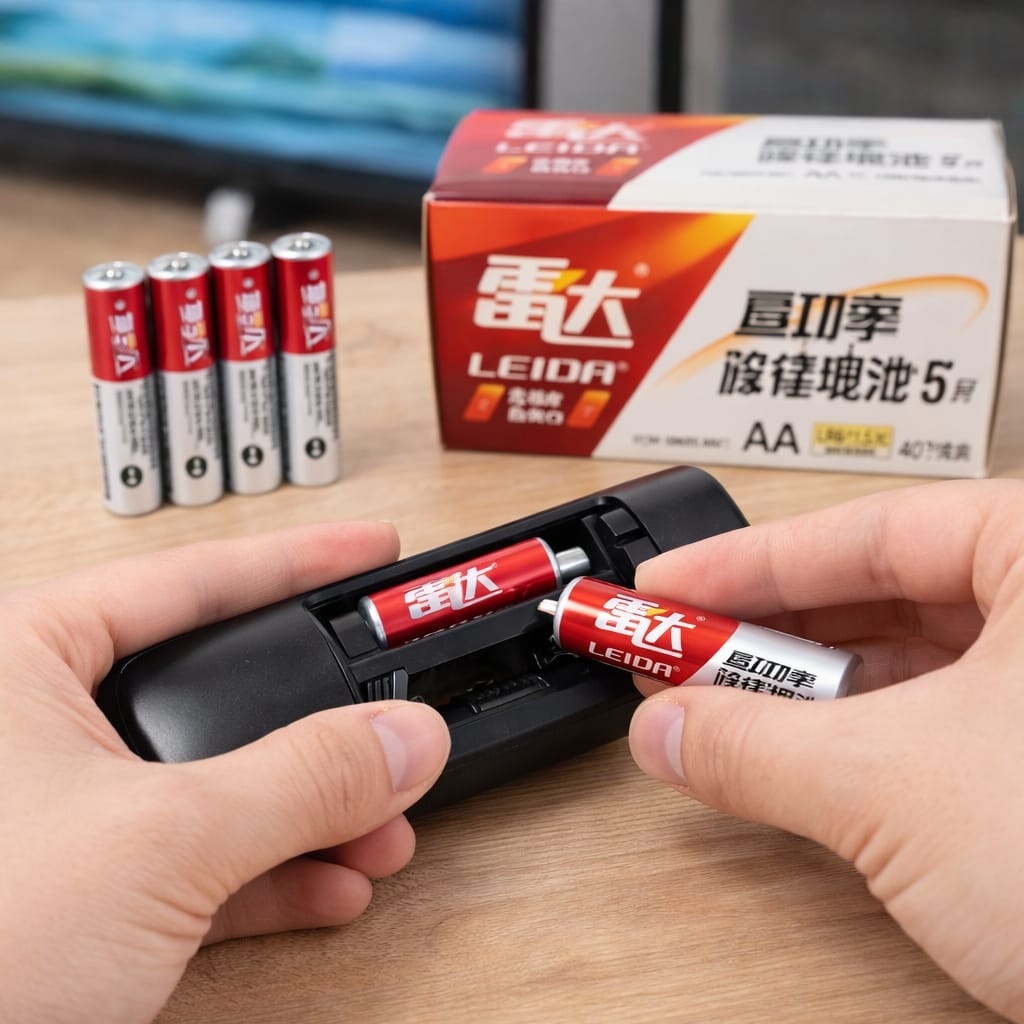 Set 40 baterii R6 AA zinc carbon 1.5V pentru telecomenzi si dispozitive 2