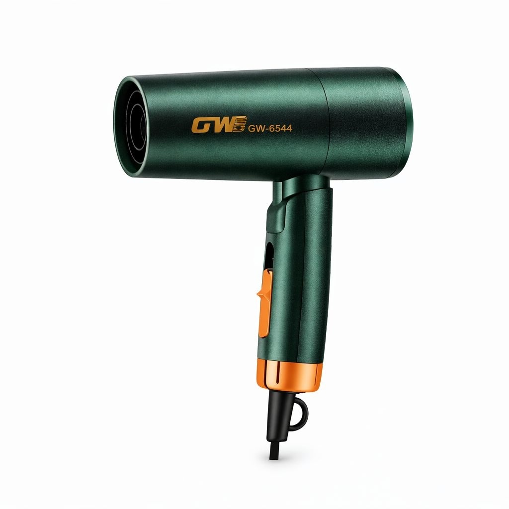 Uscător de păr GW-6544 profesional, 1200W, compact și eficient, Verde 2