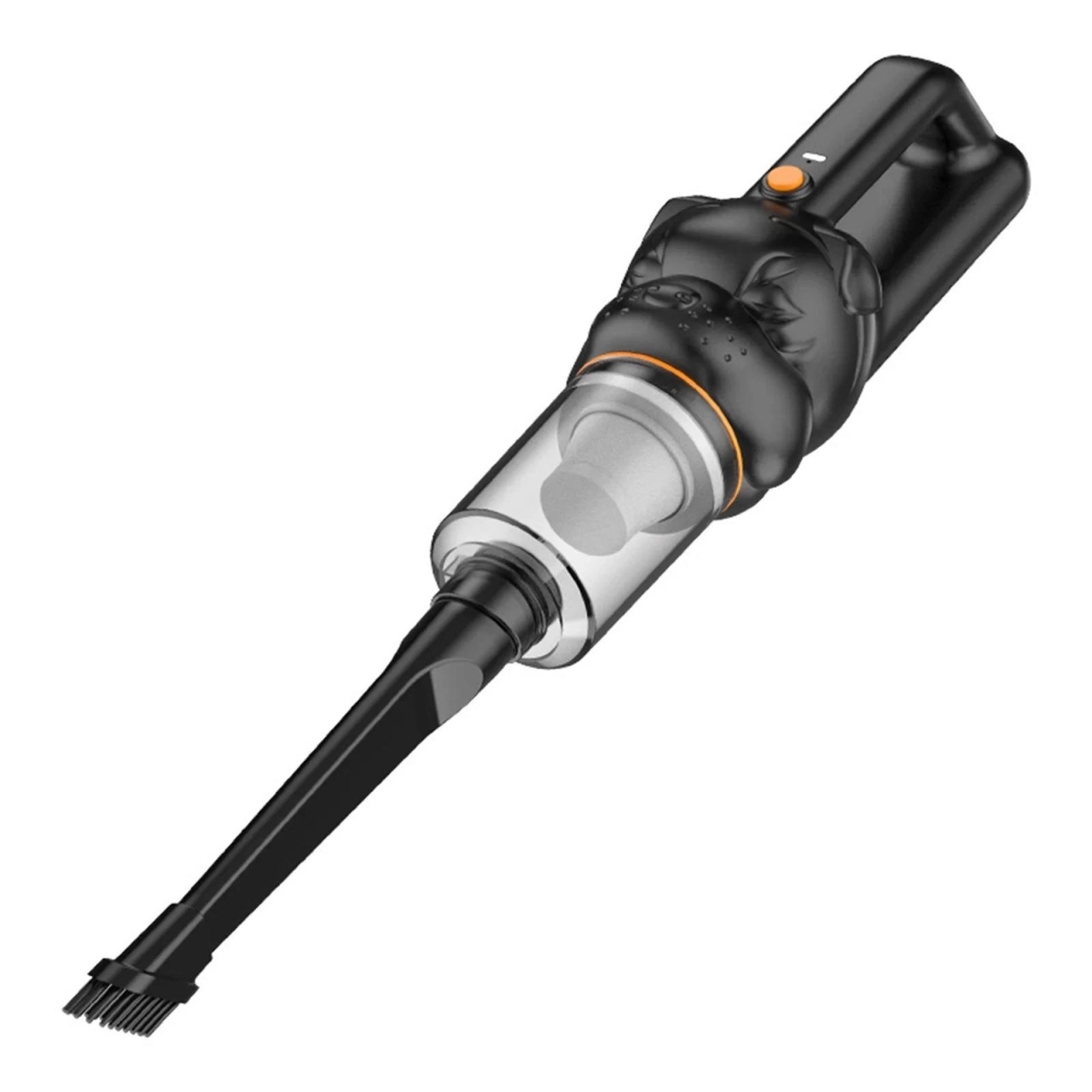 Aspirator vertical fara fir 2 in 1, puternic, portabil, cu accesorii, negru 2