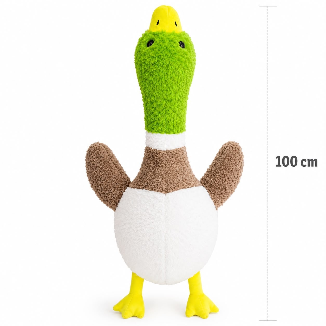 Gâscă de Pluș 100 cm pentru Copii – Jucărie Mare, Moale și Catifelată, Cadoul Perfect