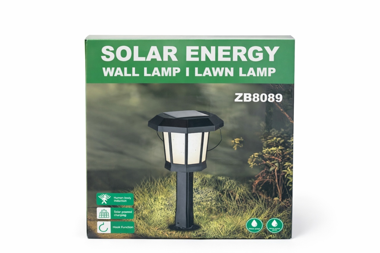 Lampa Solara Exterior 3in1 cu Senzor Miscare, Felinar, Lampa Gradina sau Aplica Perete 3