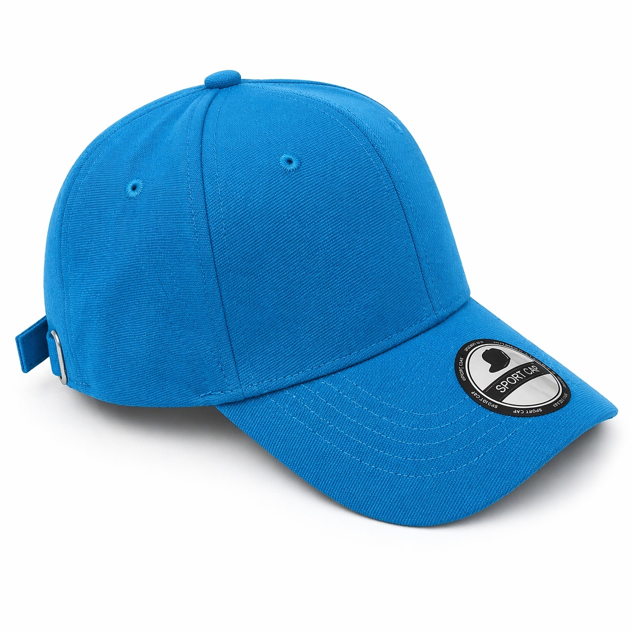 Sapca albastru neon reglabila unisex, stil casual