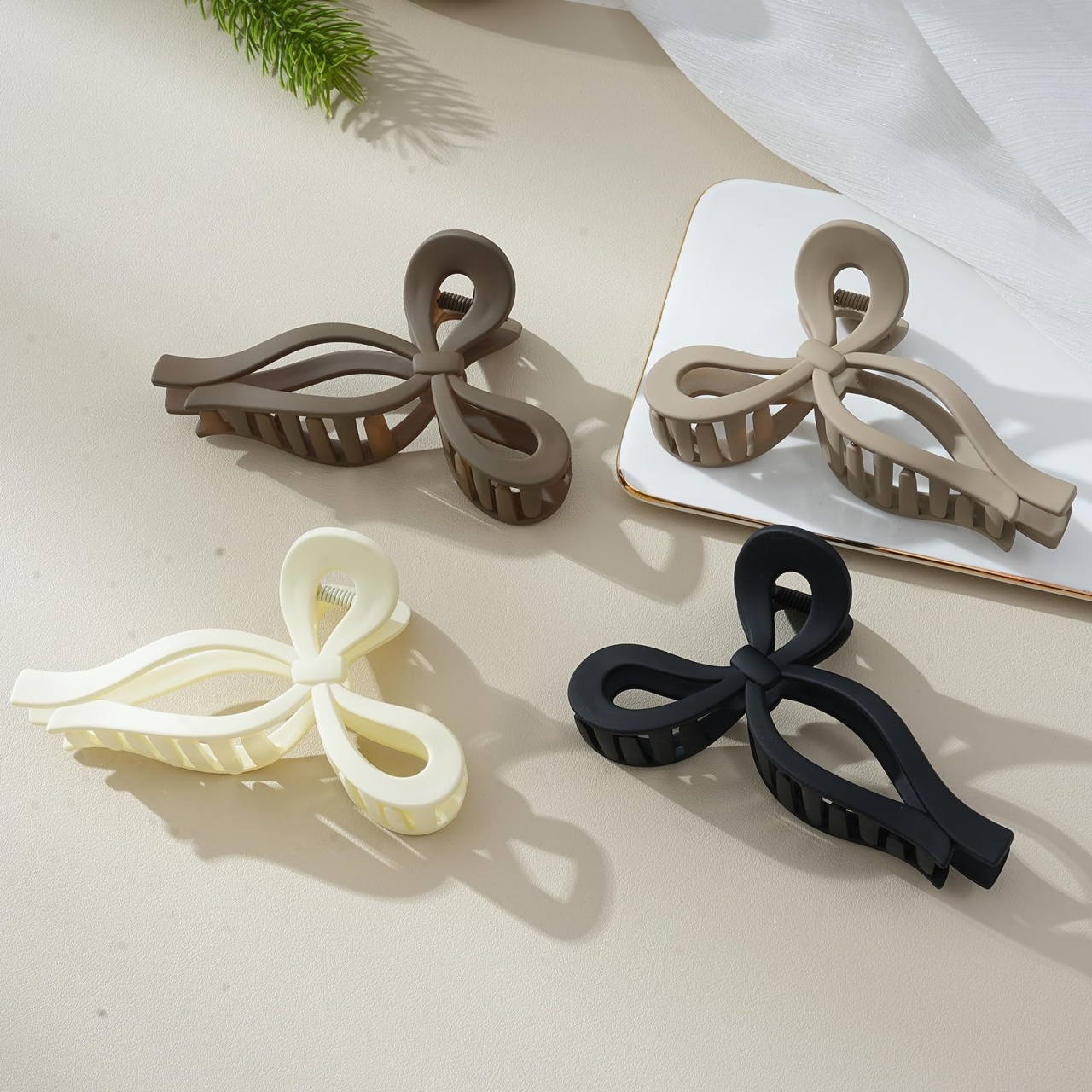 Set 12 Cleme Par 11cm Fundita cu Perla , Accesorii Elegante pentru Par 2