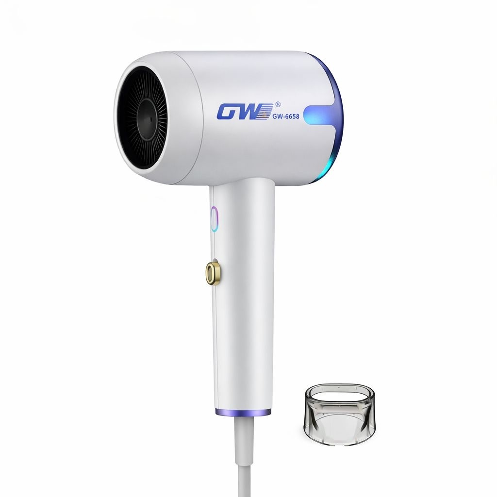 Uscător profesional de păr GW-6658, 6000W, alb 2