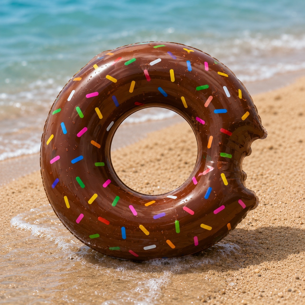 Colac Gonflabil Model Gogoasa Maro 120cm pentru Copii – Colac din PVC pentru Piscina si Plaja 3