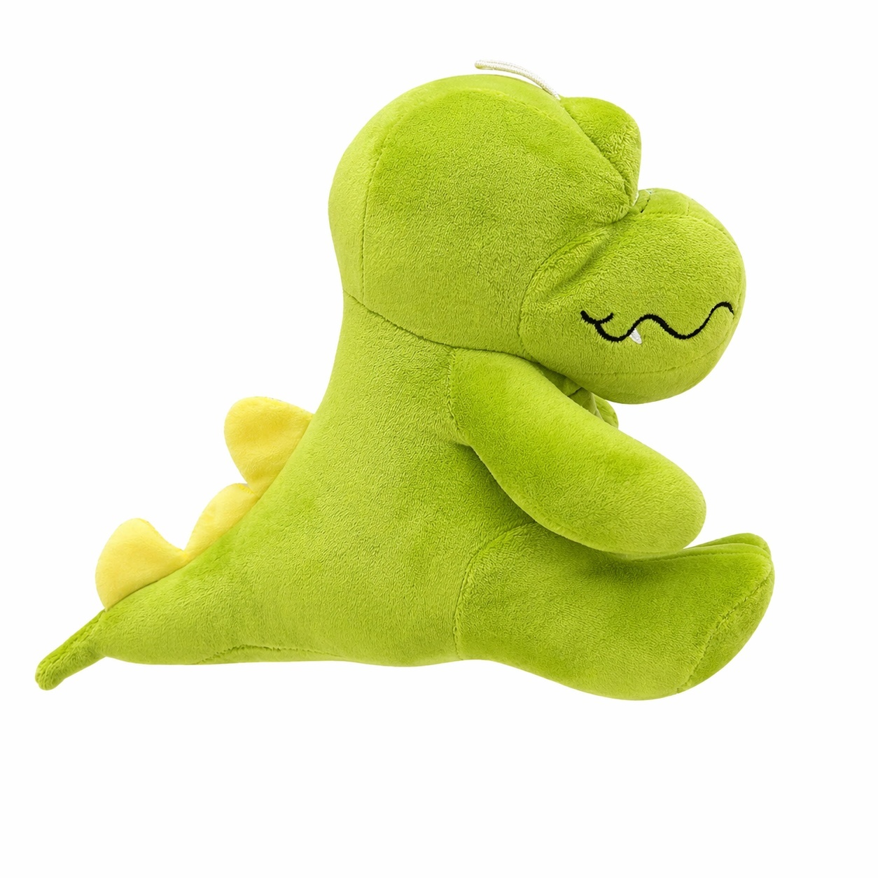 Crocodil de plus verde 23x25cm, jucarie moale copii cu design simpatic 3