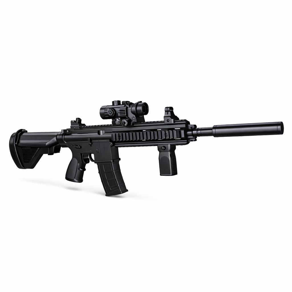 Pistol electric de jucarie BLG-057 cu efecte sonore si luminoase 2