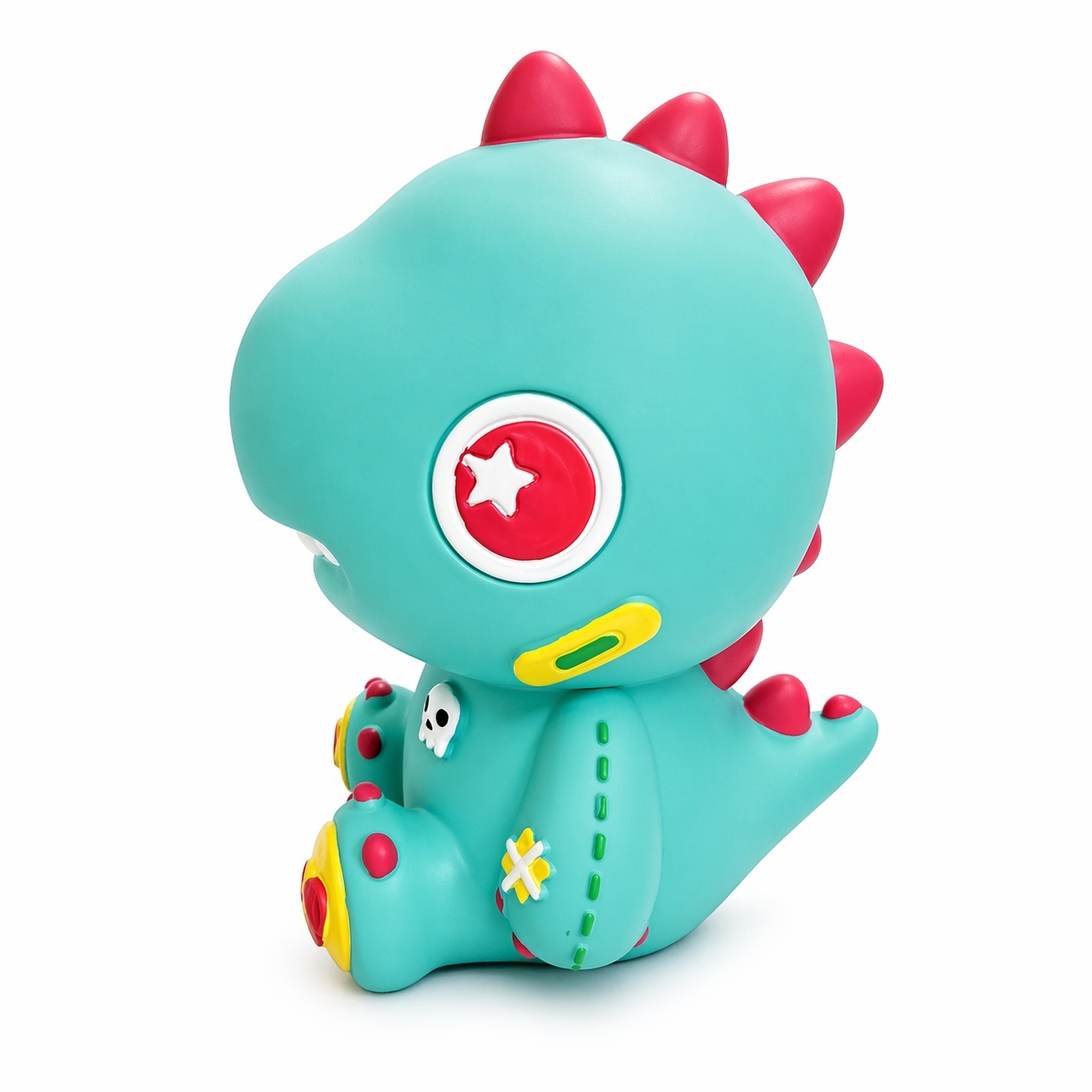 Pușculiță dinozaur albastru 22 cm – design simpatic pentru copii 2