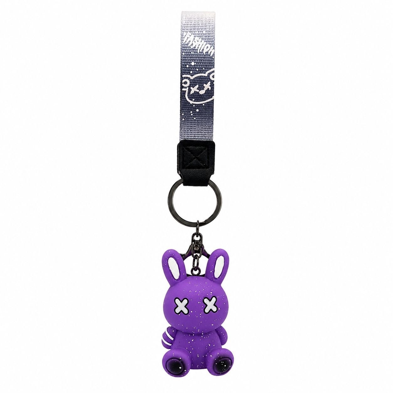 Set 12 Brelocuri Iepuraș 5,5 cm – Mix Culori, Accesorii pentru Chei, Ghiozdan și Geantă 2